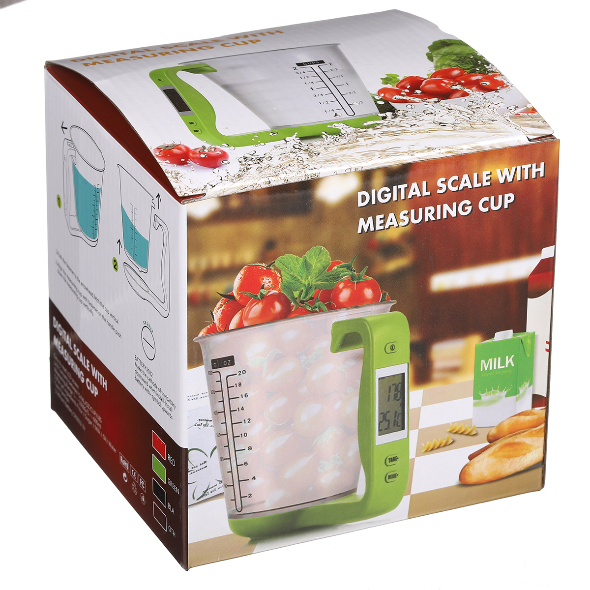 Весы кухонные мерный стакан A-PLUS (600 DS)