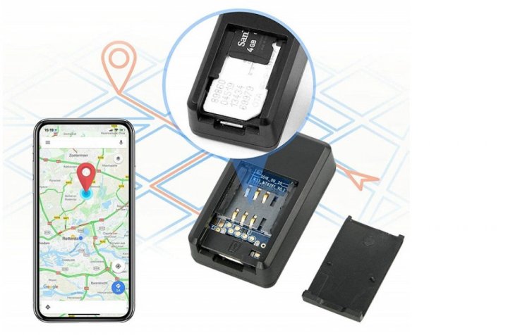 Мini GSM/ GPS трекер GF-07 со встроенными магнитами для крепления