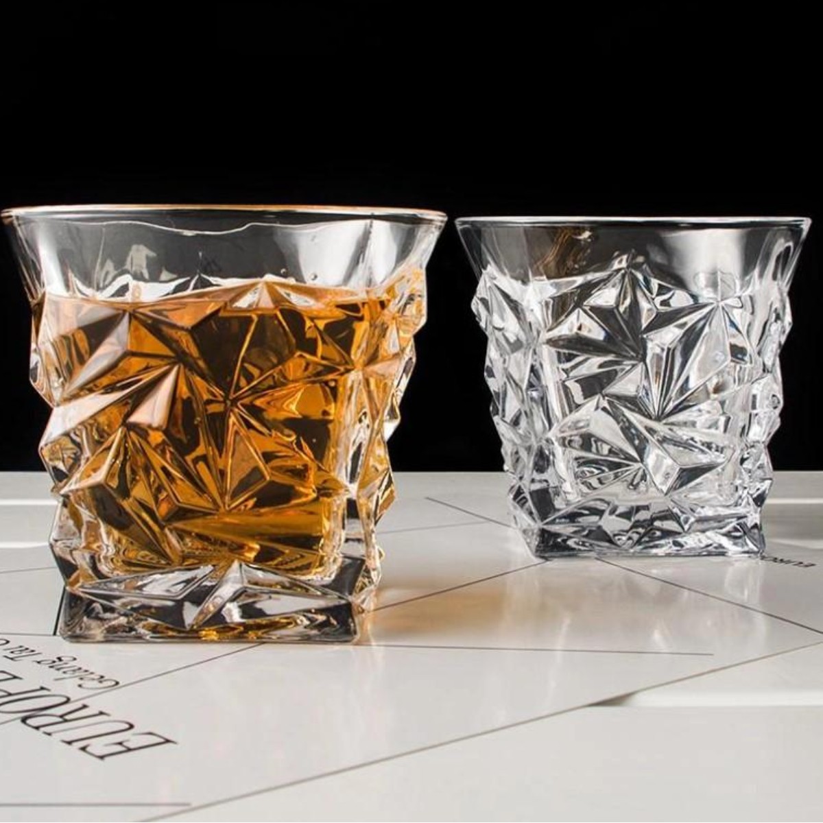 Набір склянок для віскі GLASS TUMBLER 6 шт 255 мл (309 BMIC) 
