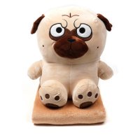 Плед детский с мягкой игрушкой KOLOCO 