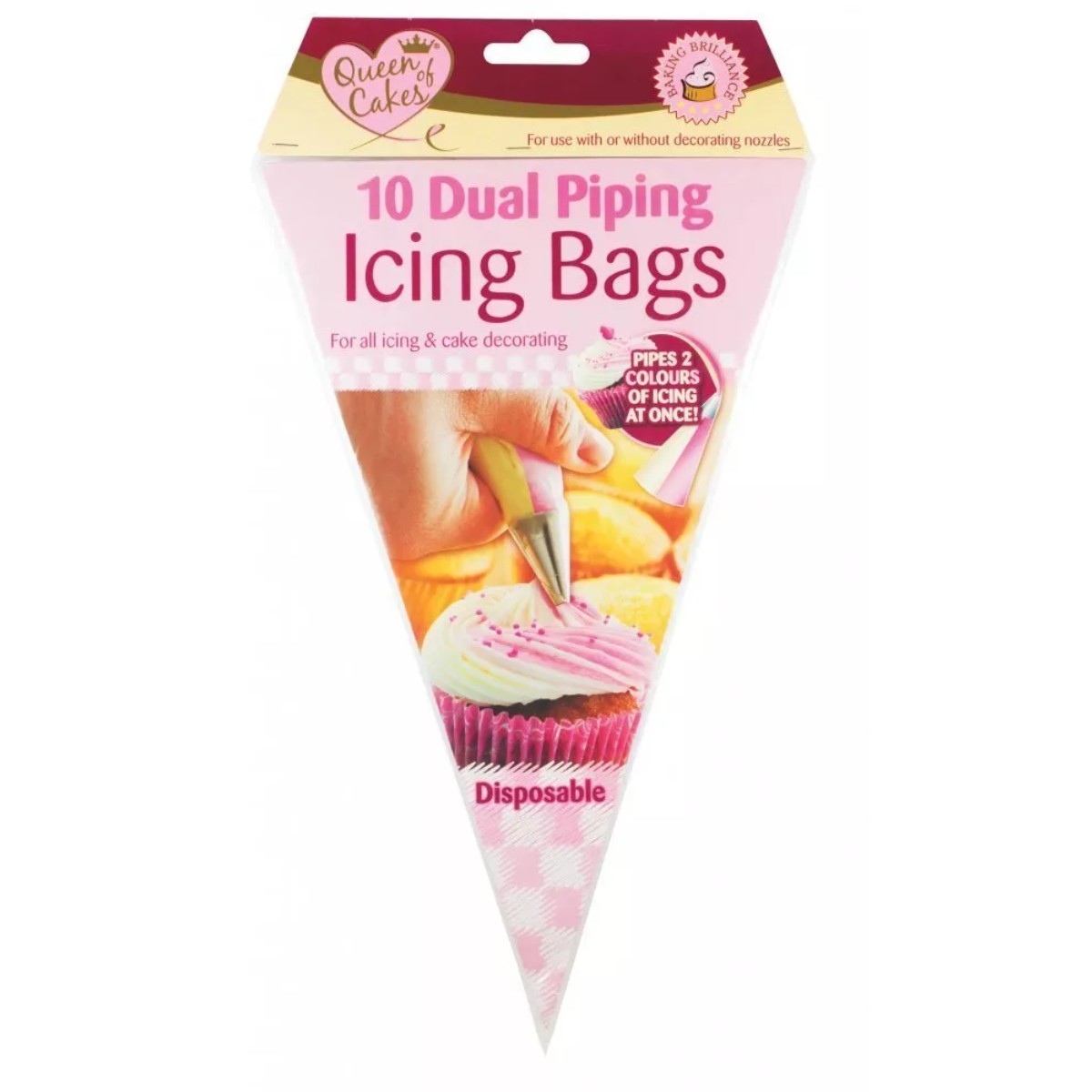 Мешок кондитерский двойной Icing Bags 10 шт 30.5 см (R89544)