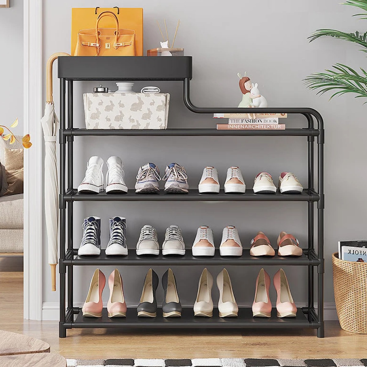Полка для обуви Multifunctional Storage Shoe Rack 5 полок