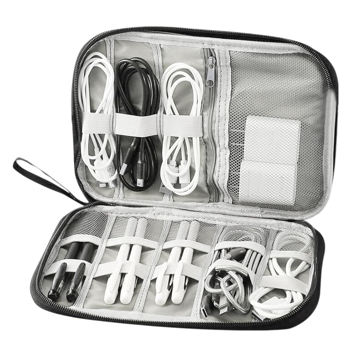 Сумка-органайзер дорожная для зарядных устройств, проводов Travel Digital Bag 23 х 16 х 2.5 см