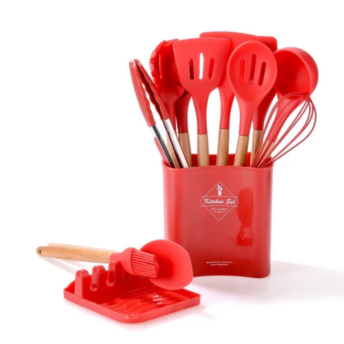 Набір кухонних предметів Kitchen Set 13 предметів Силікон