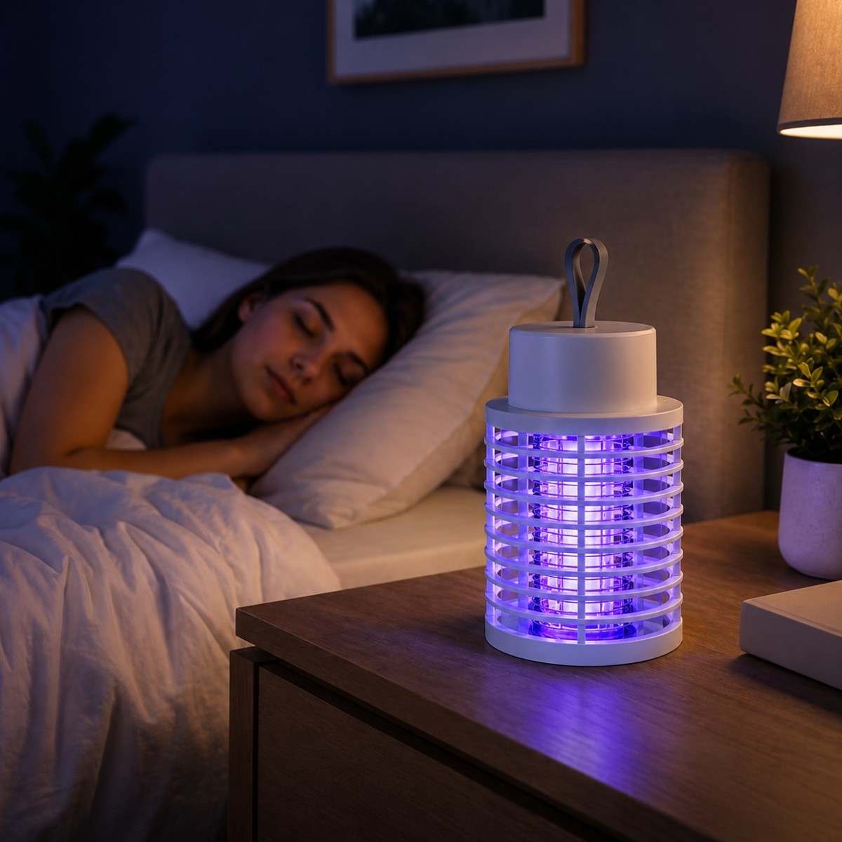 Лампа ловушка от комаров Mosquito Killer Lamp уничтожитель комаров и насекомых
