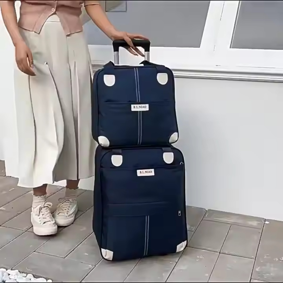 Набор дорожных сумок для путешествий Travel Bag 2 шт (R95587)