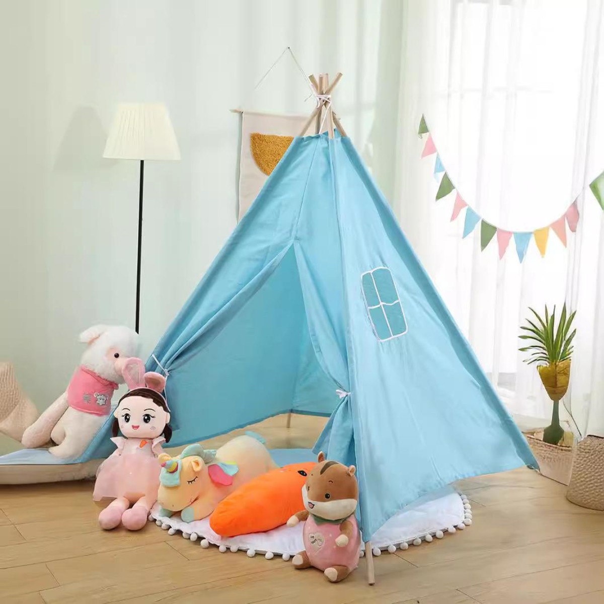 Детская игровая палатка вигвам Kid`s Tent 120 х 100 х 115 см (K 2104)