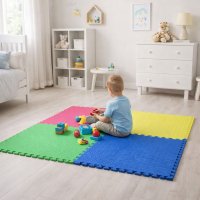 Коврик-пазл Puzzle Mat с масажным покрытием 60 х 60 см 4 шт в наборе (C 36627)
