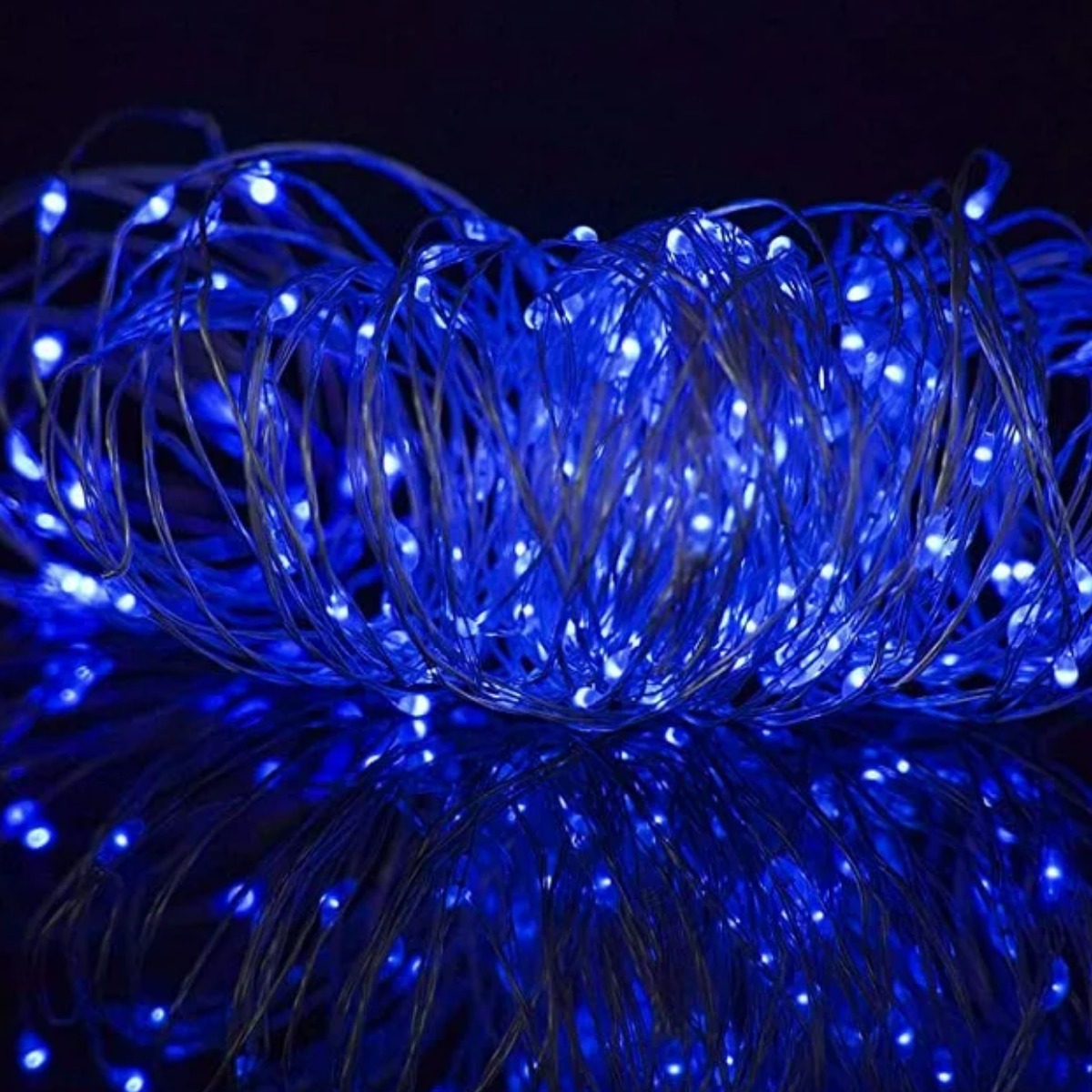 Гирлянда новогодняя LedGO "Роса" 500 Led 50 м (RD213) Синяя