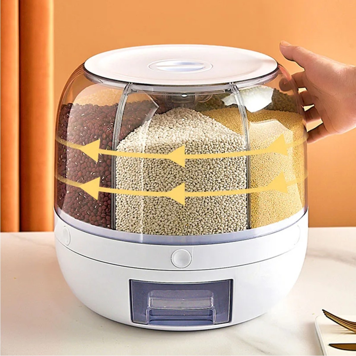 Багатофункціональний диспенсер для сипучих продуктів Multiple Dispenser (6 RT)