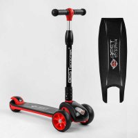 Самокат_трехколесный_44116_Best_Scooter_(6)_КРАСНЫЙ_складной_алюминиевый_руль_3_колеса_PU_со_светом_