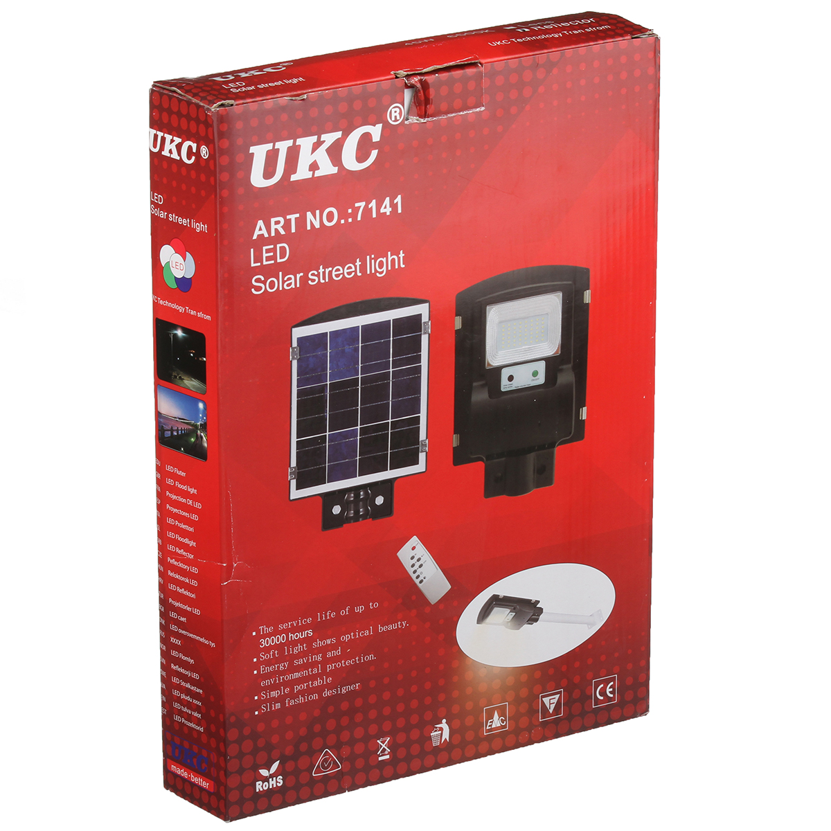 Вуличний ліхтар на стовп 1VPP UKC (7141)