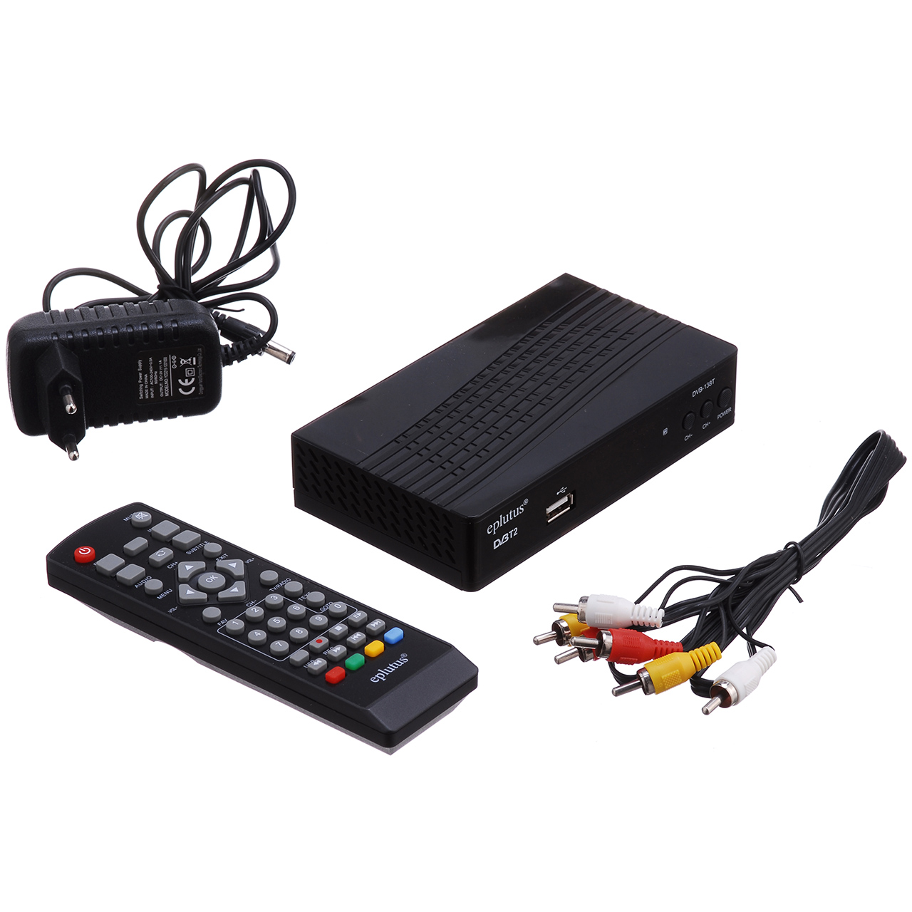 Цифровий ТВ-ресивер DVB-T2 Eplutus DVB-138T