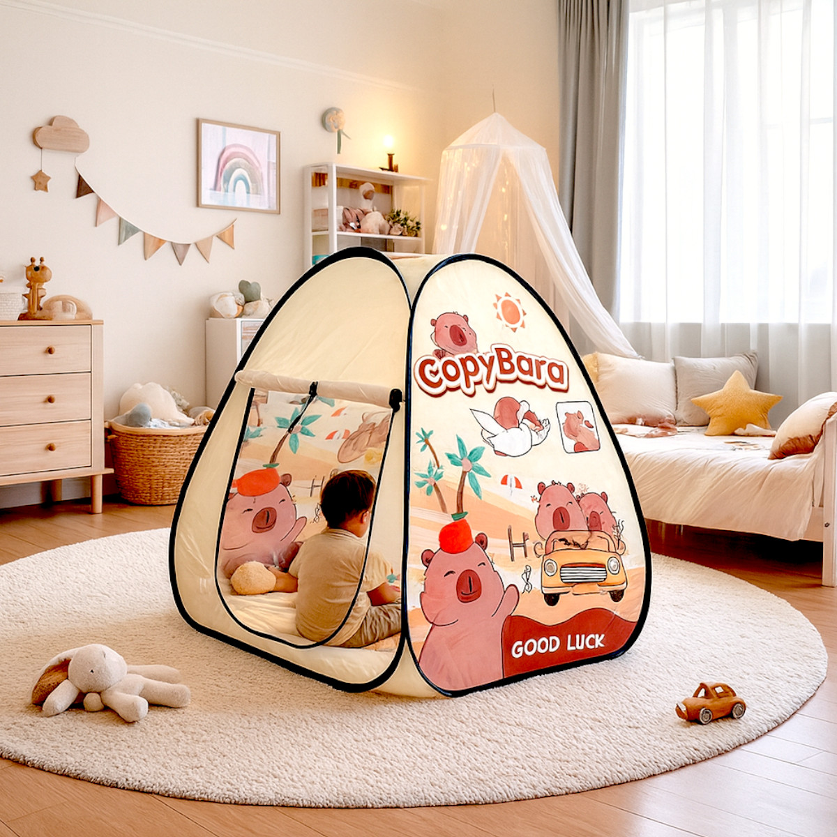 Детская игровая палатка Kid`s Tent "Капибара" 70 х 70 х 85 см (668-116)