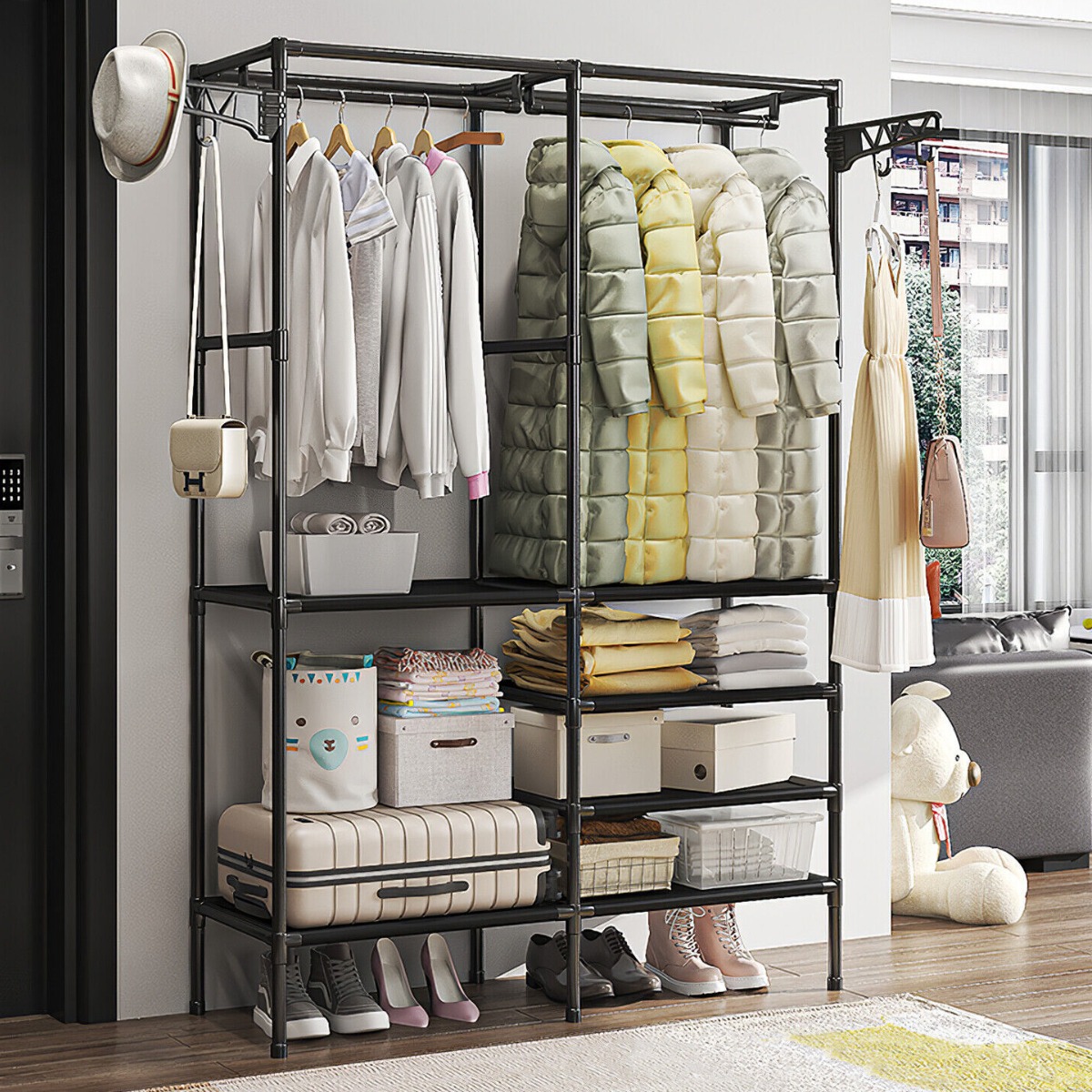 Вішалка для одягу Coat Rack 2 секції 