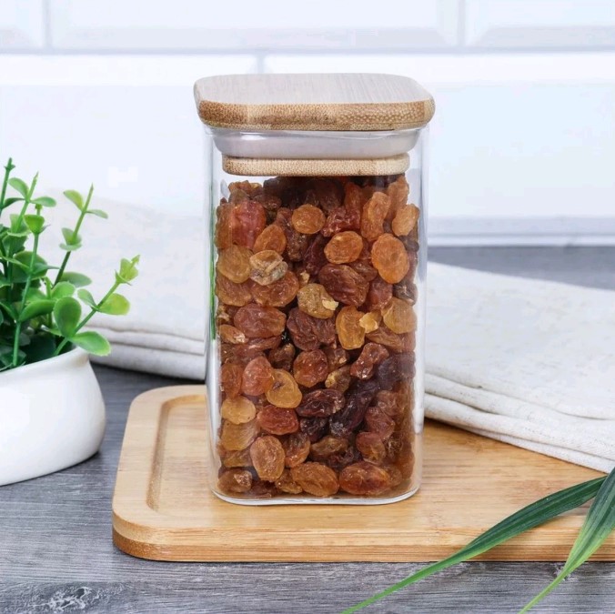 Банка для зберігання Glass Container "Cube" 400 мл (R92882/R10908-12) Скло