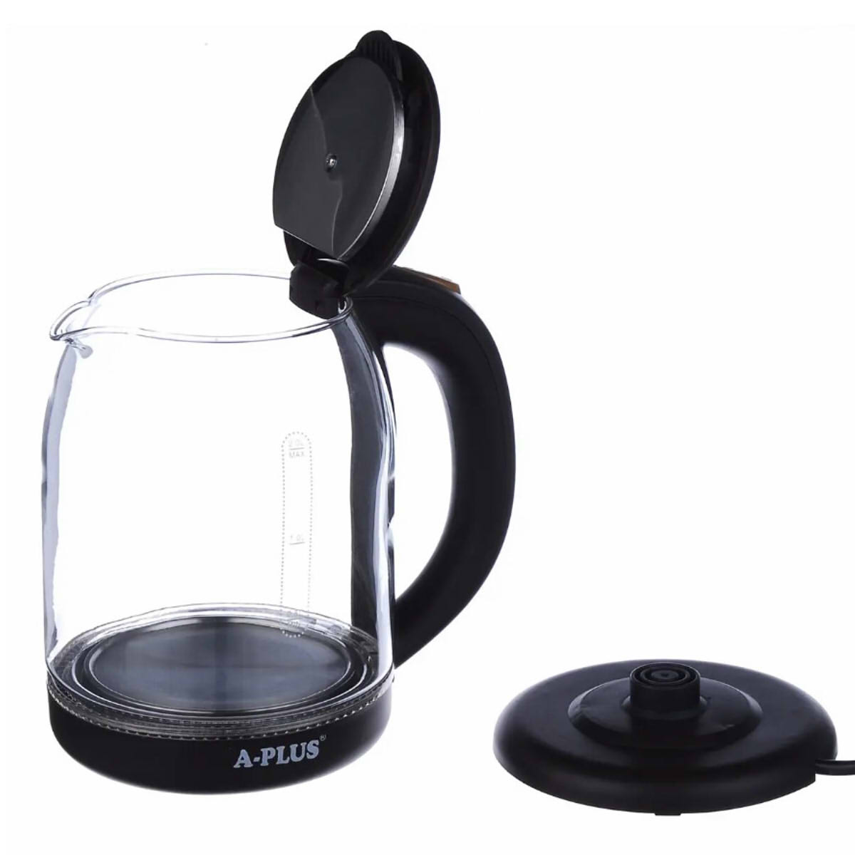 Электрочайник стекло A-PLUS 2.0 л (2133)