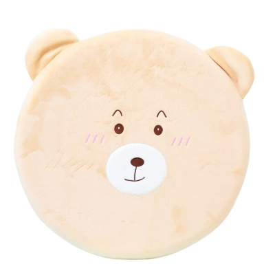 Подушка декоротивная на стул Cushion for a chair "Animals" 40 х 40 см (R32614) ("Медведь бежевый")