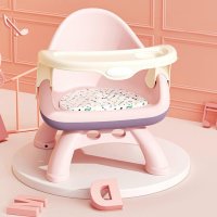Стульчик для кормления Bimbo 45 х 37 х 38 см (BM-93497) Розовый с фиолетовым