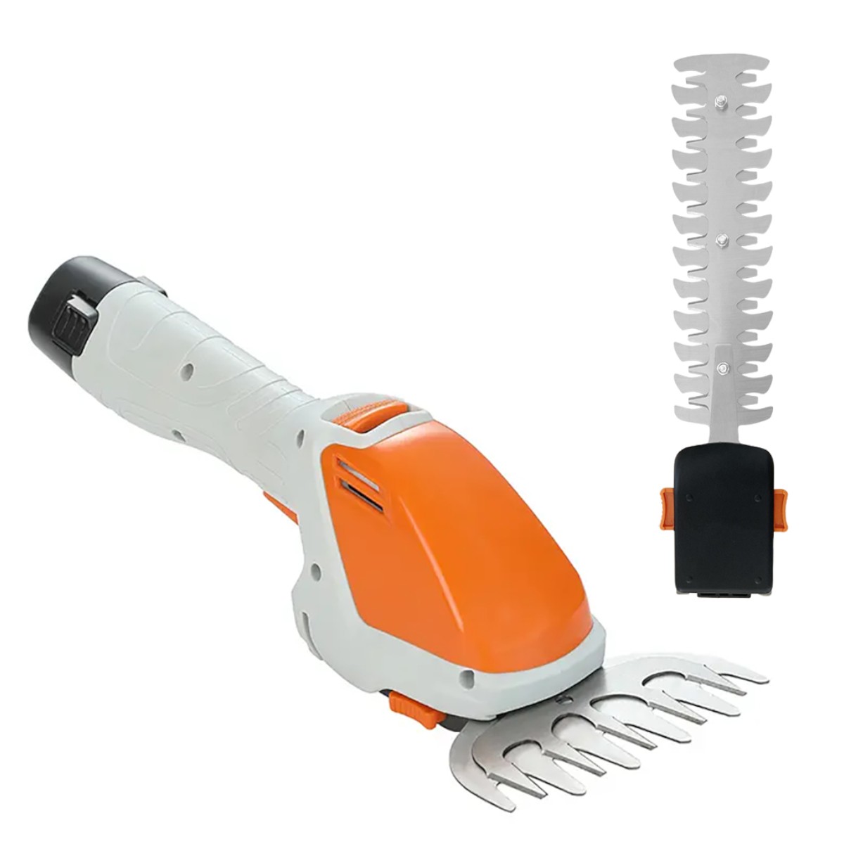 Ножницы-кусторез аккумуляторные 2 в 1 для травы и кустов Shrub Shears (R97847)