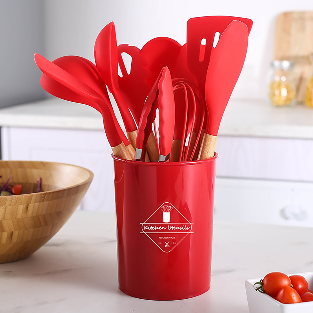 Набір кухонних предметів Kitchen Dining 12 предметів силікон