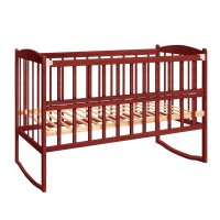 Кроватка-качалка детская с откидным бортиком TOYS 