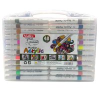 Набор акриловых маркеров Yulin Acrylic Marker 48 шт (Y-04-48)