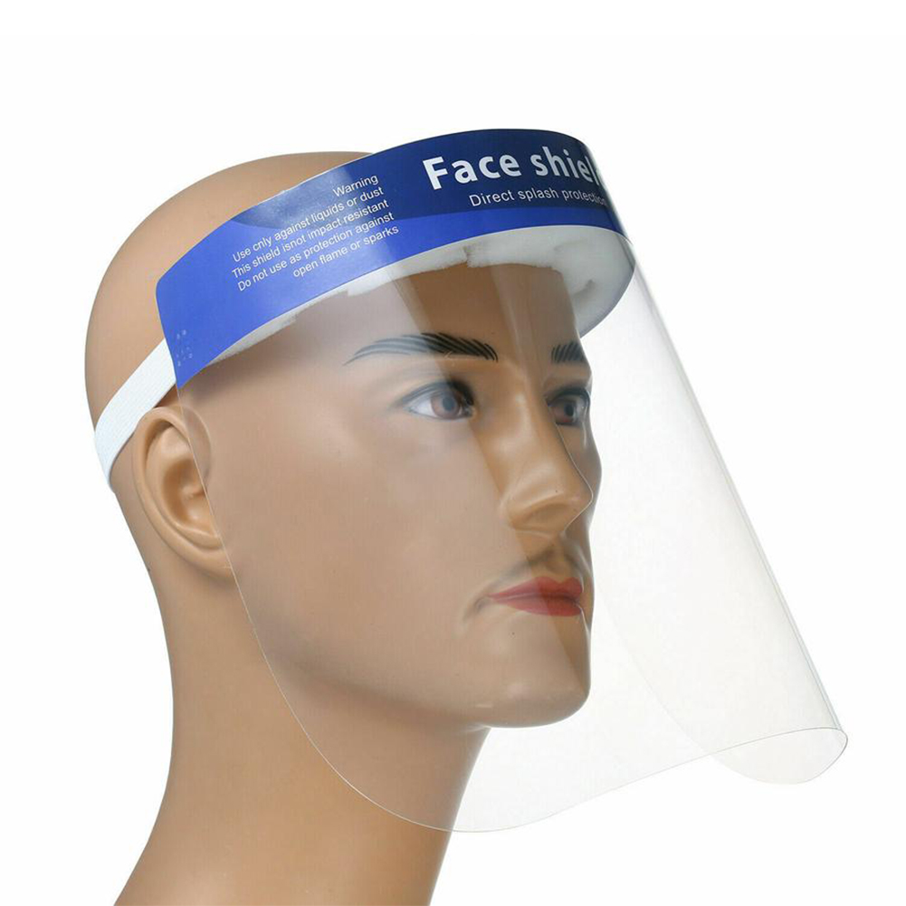 Ммаска прозрачная защитная FACE SHIELD 10 штук в упаковке