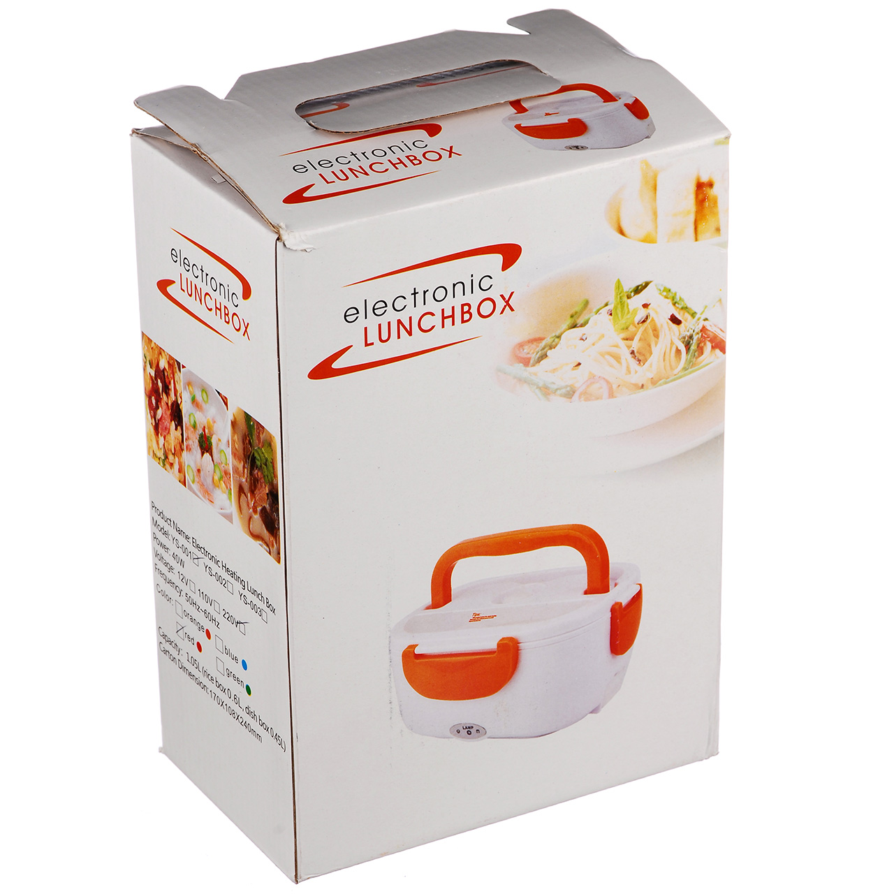 Термо Ланч бокс Electric Lunch Box (YS-001) Червоний