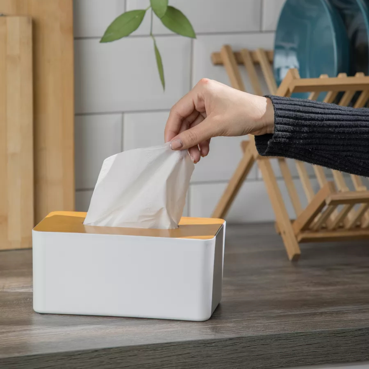 Диспенсер для серветок Tissue Box 21 х 12.5 х 9.5 см (R99071)