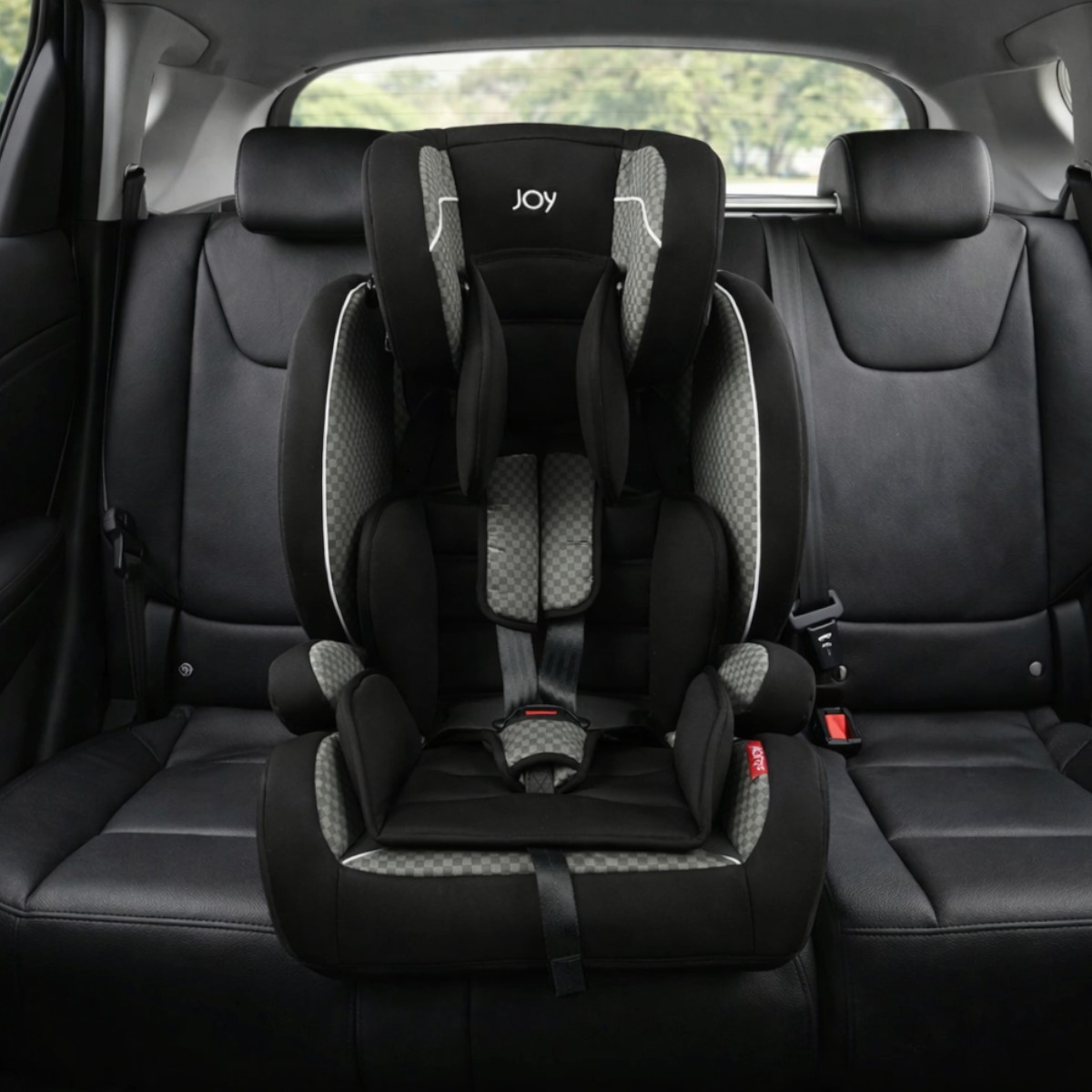 Детское автокресло JOY ISOFIX (SX-60325) Серо-черное