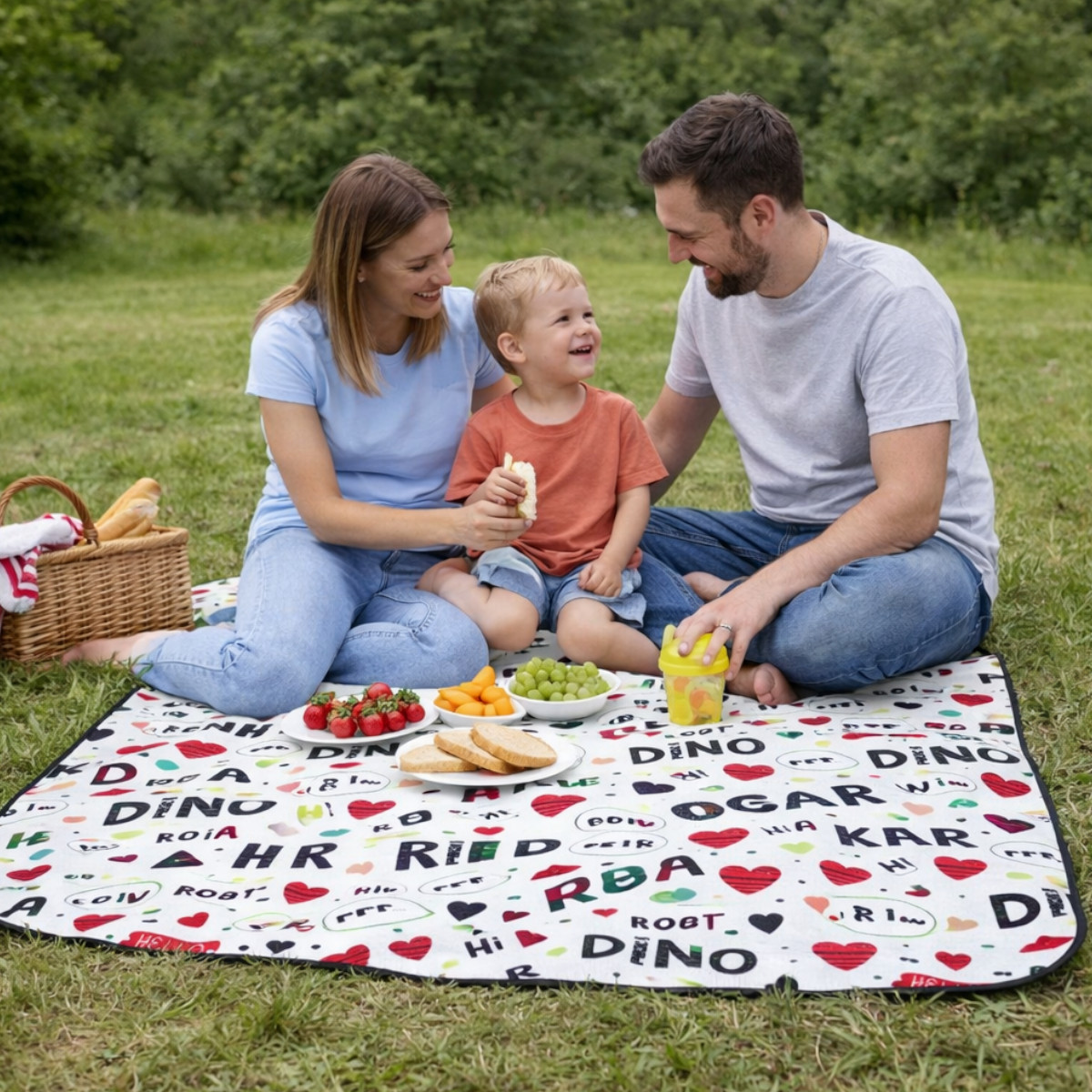 Дитячій ігровий килимок для пікніку Picnic Mat розміром 150 х 200 см (С 64959)