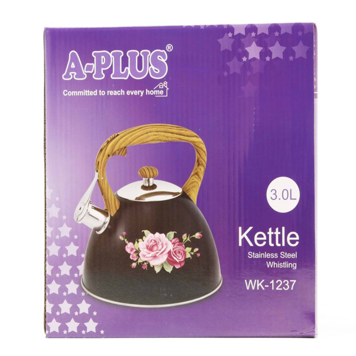Чайник A-PLUS зі свистком 2.5 л (1237-WK)