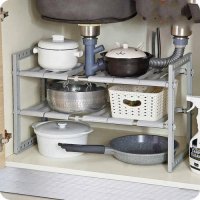 Полка универсальная раздвижная 2яр 50-68*26*38см TL00403 (20шт)