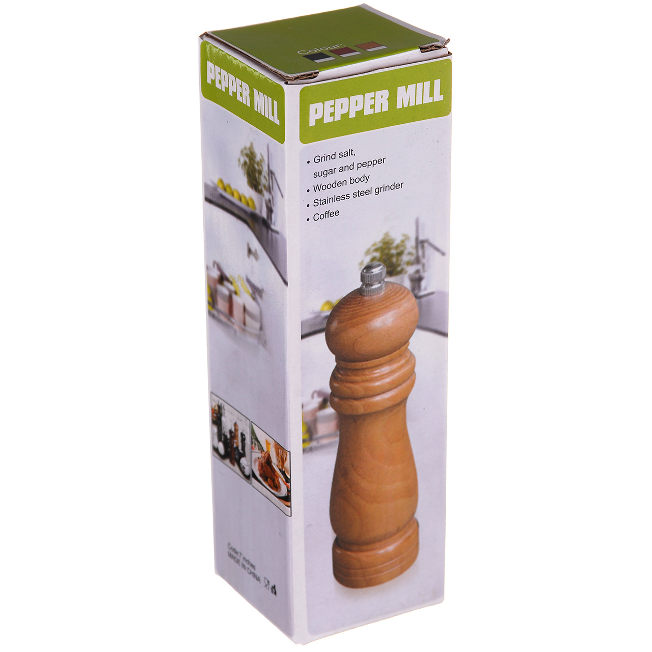 Мельница для перца Pepper Mill (7PM) (Черный)
