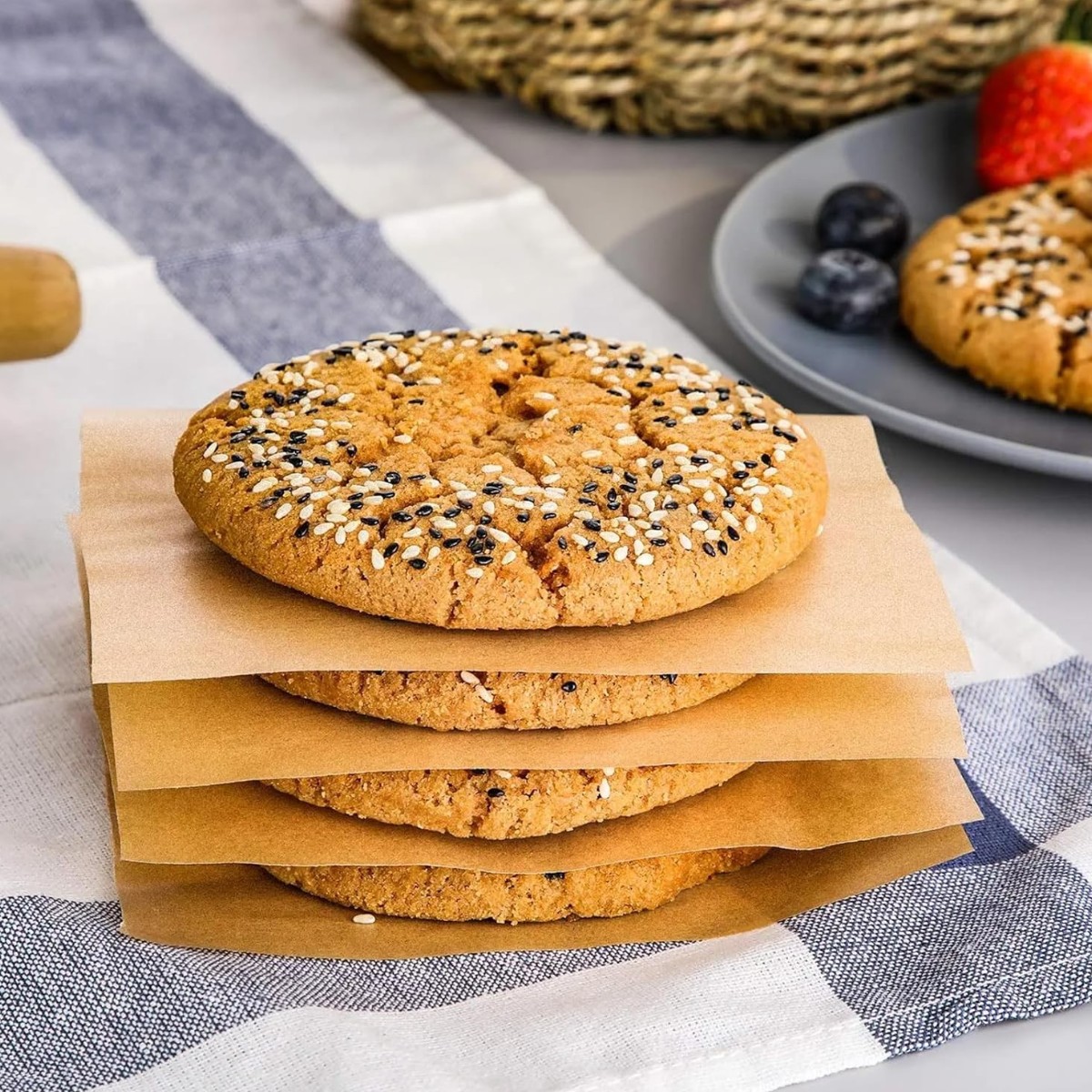Пергамент листовой для выпечки Baking Paper 25 х 25 см 50 шт (0023)