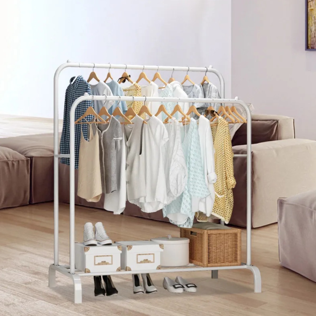 Вішалка для одягу Double Pole Hanger (TW-605)
