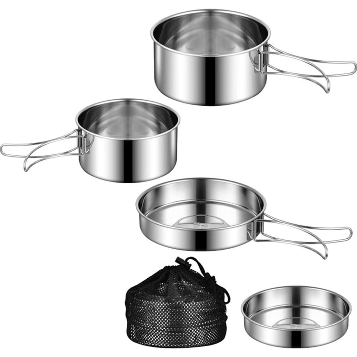 Набір посуду туристичний OUTDOOR CAMP 4 предмета (R30941) 