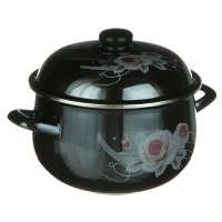 Кастрюля эмалированная A-PLUS 4.0 л 22 см (1347)