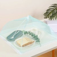 Складная москитная сетка на стол для защиты еды от мух Mosquito Cap 33 х 33 см (R29821)