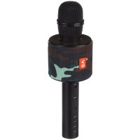 Микрофон-караоке беспроводной Bluetooth V8 + Чехол