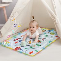 Коврик музыкальный YSGO Baby Play Mat с музыкальной панелью и подсветкой (YS 2609 C)