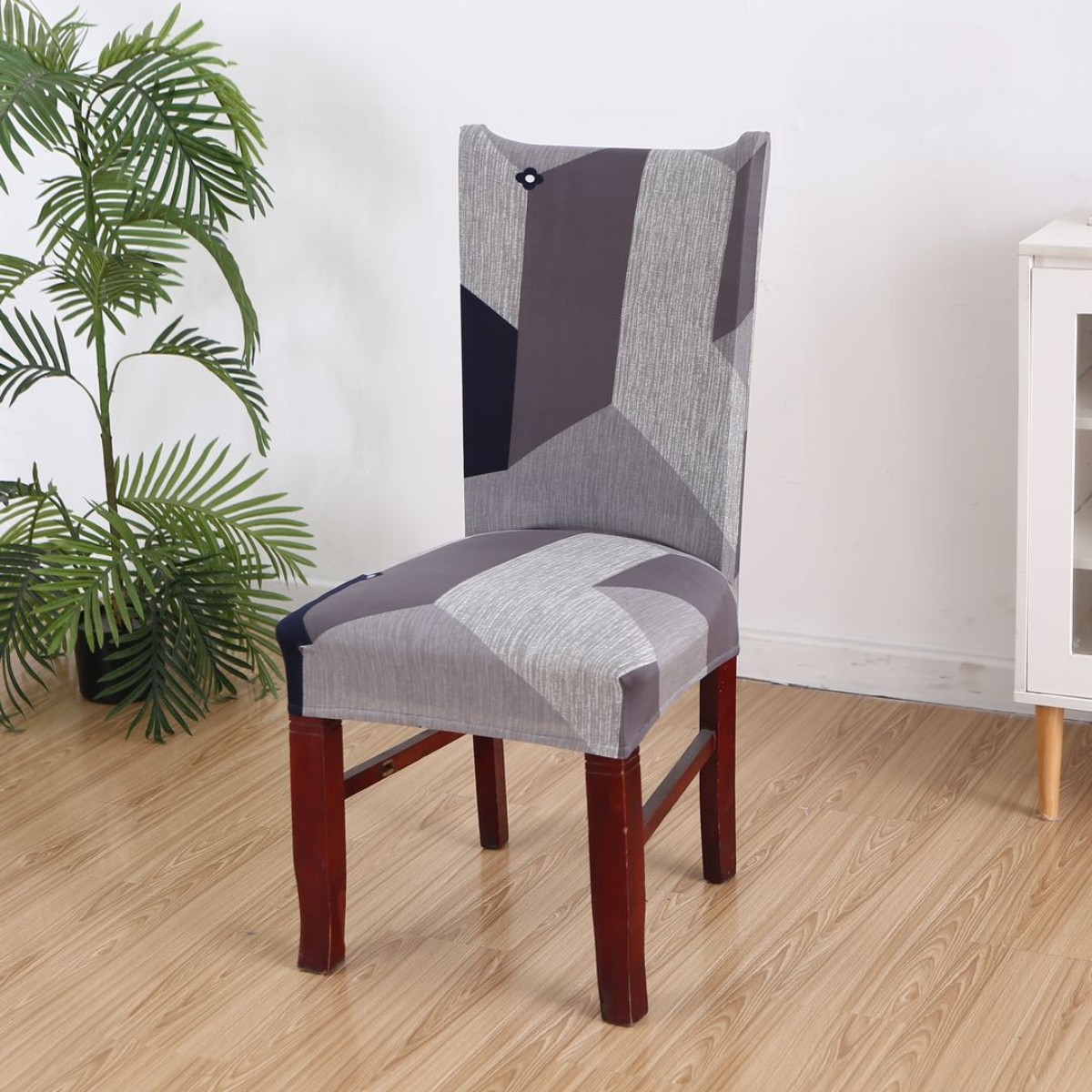 Чохол на стілець натяжний Elastic chair cover 50 х 40 см~65 х 45 см (R89957) 