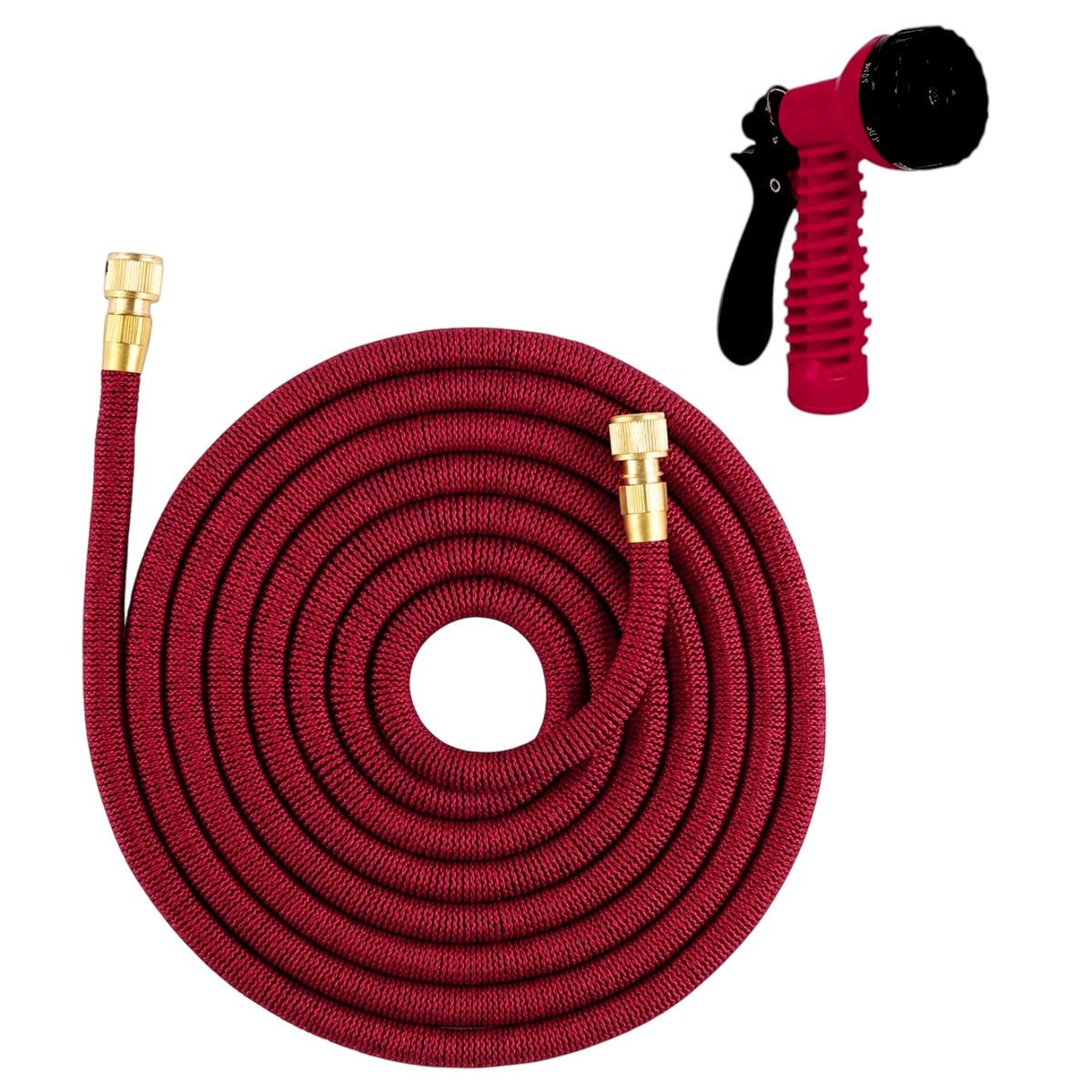 Шланг для полива с распылителем Magic Garden Hose 2.5 м - 7.5 м (WL-1626)