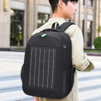 Рюкзак SolarBag со встроенной солнечной батареей 10W и USB выходом для зарядки устройств