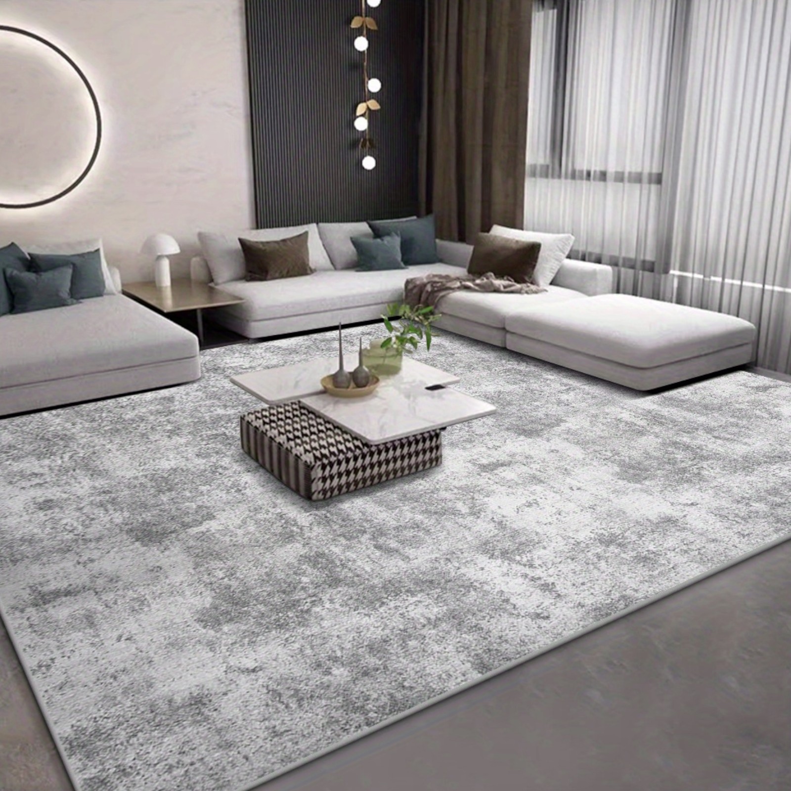 Килим Colorful Home з низьким ворсом (42512) Сірий