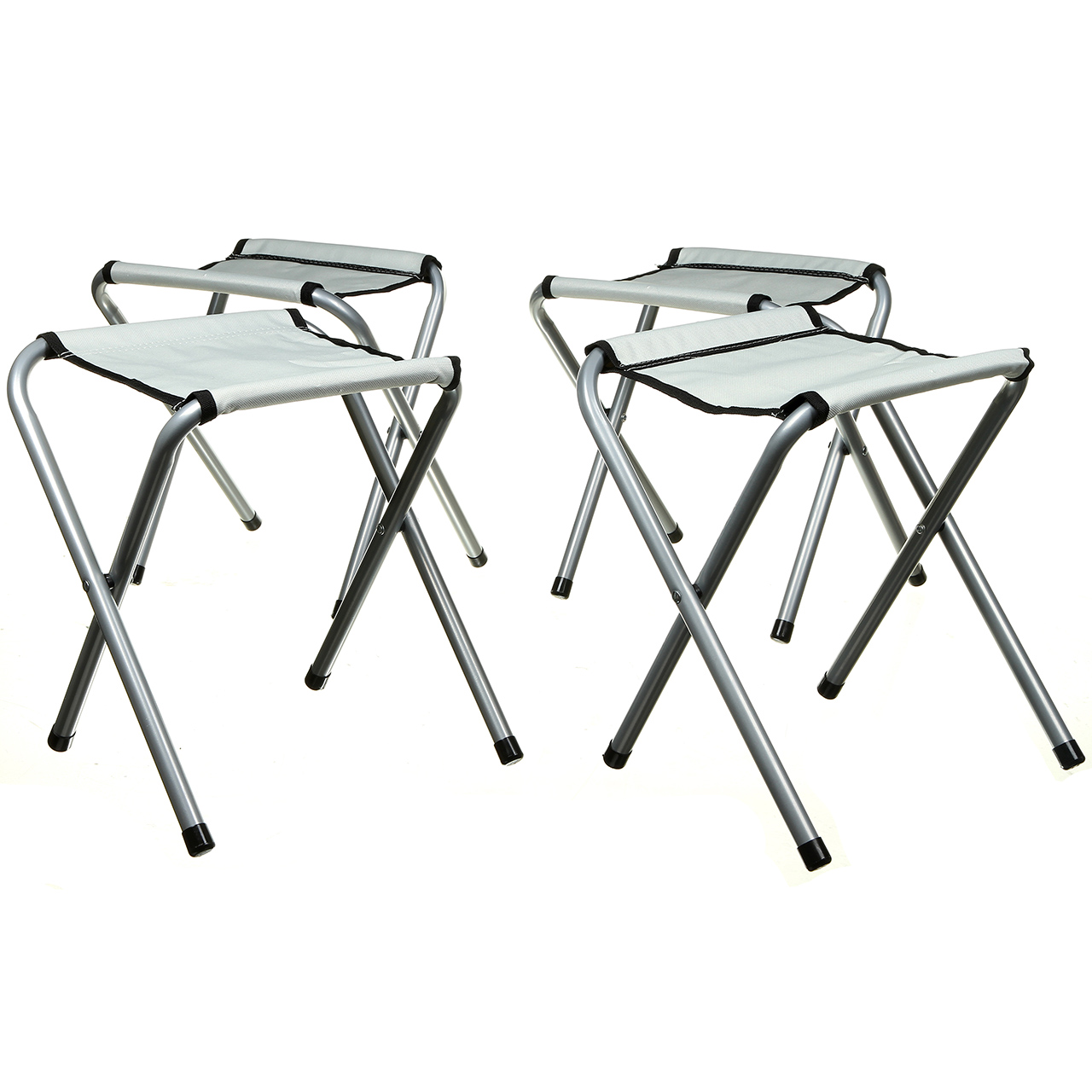 Стіл розкладний + 4 стільці Folding table (5463) Білий