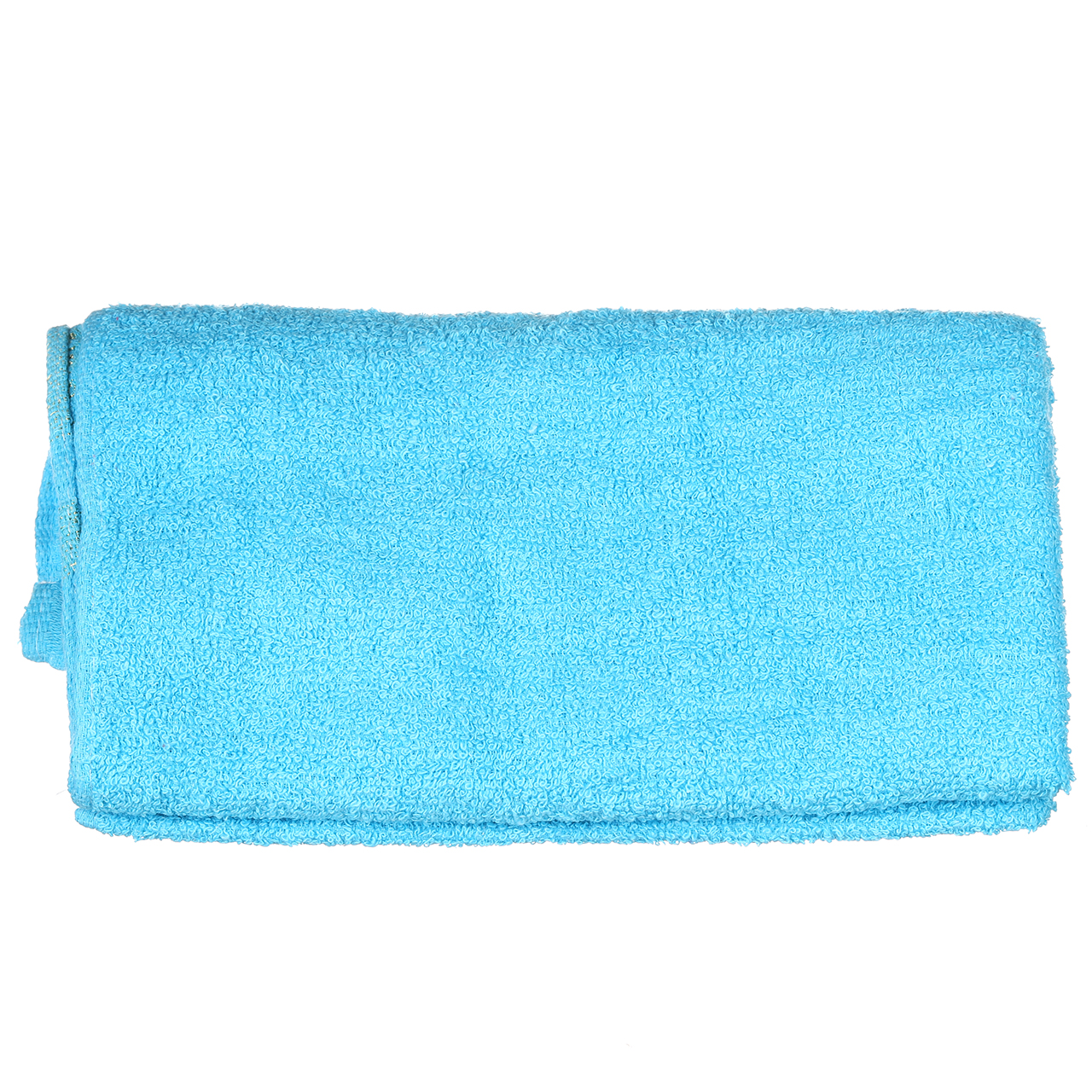 Рушник банний HOME TEXTILES махра 130 х 65 см (29448) Золота окантовка