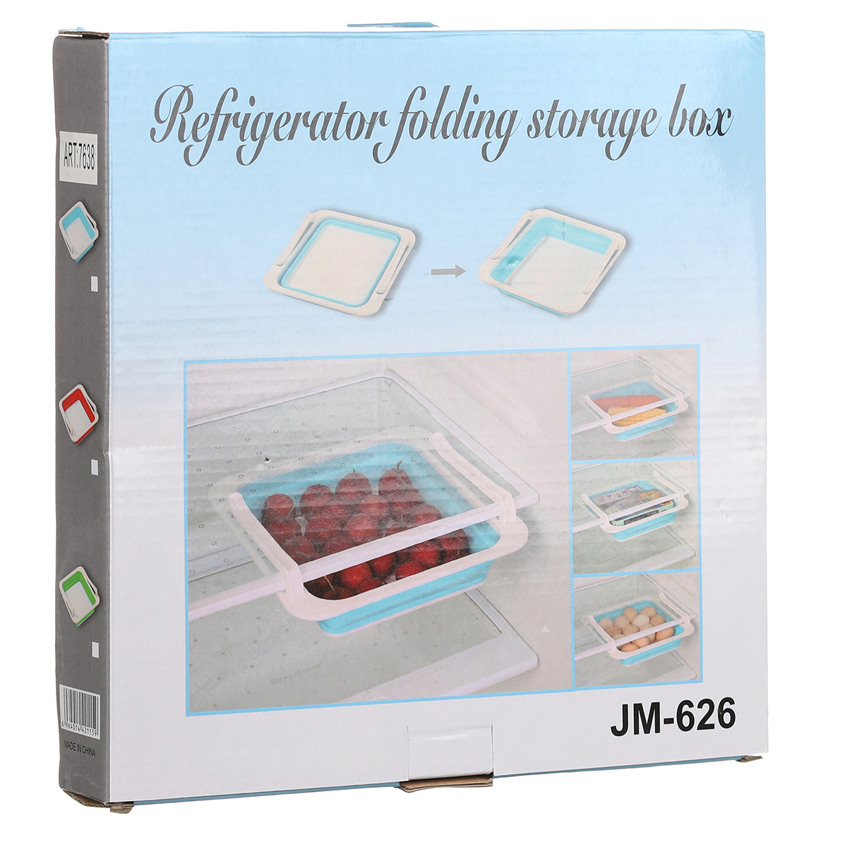 Контейнер органайзер складной в холодильник STORAGE BOX JM-626