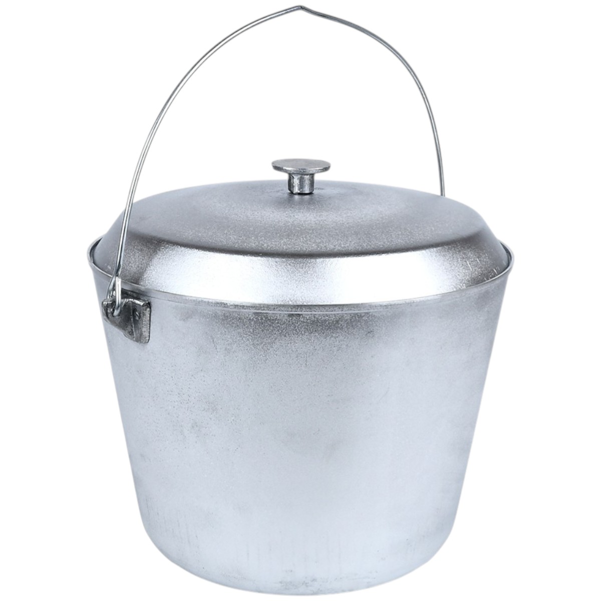 Казан походный рыбацкий алюминиевый Camping Cauldron 12 л с дужкой и крышкой (УК-К12.0)